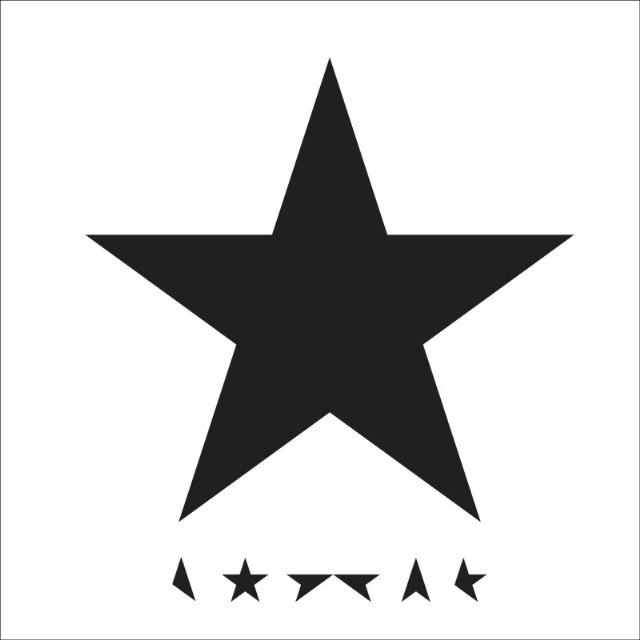 The album art for Blackstar by David Bowie