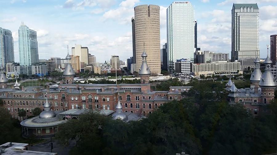 Photo of the University of Tampa taken by Heath Stevens on his tour of colleges in Florida. 