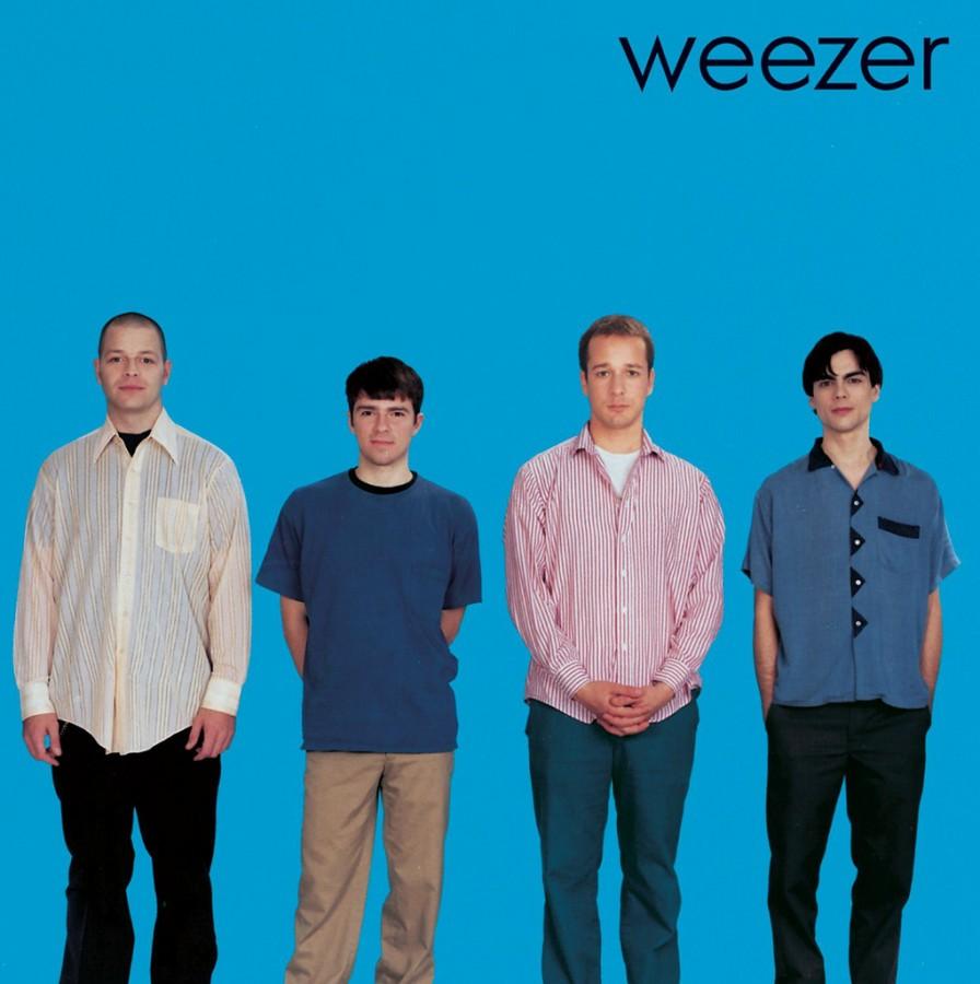 Weezer by Weezer. Cover art by Peter Gowland