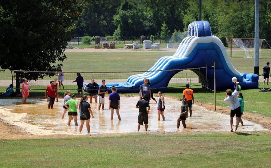 mud volleyball