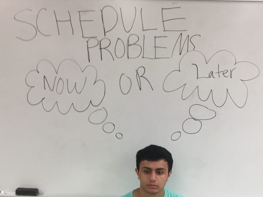 Yousef Abu-Salah questions MSMS 101 scheduling
