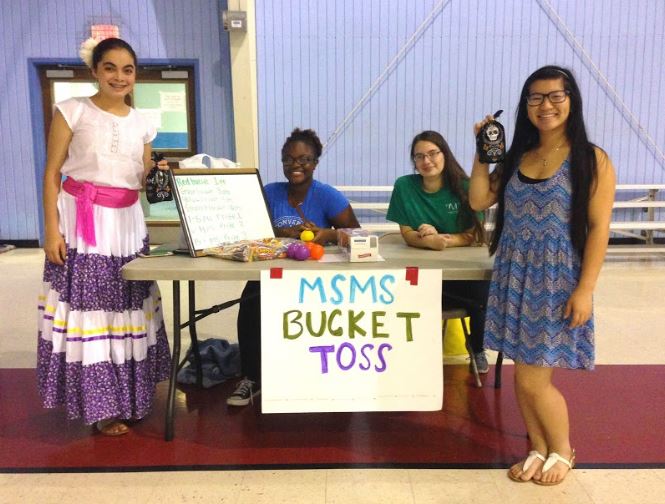 MSMS students volunteered at the Boys & Girls Club Fall Festival on Friday.
