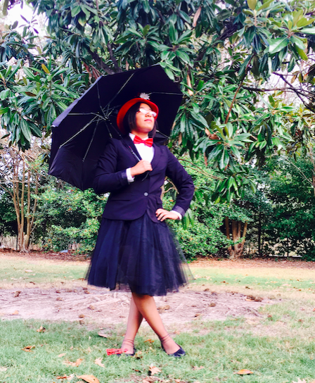 Allyson Espy in her Mary Poppins costume.
