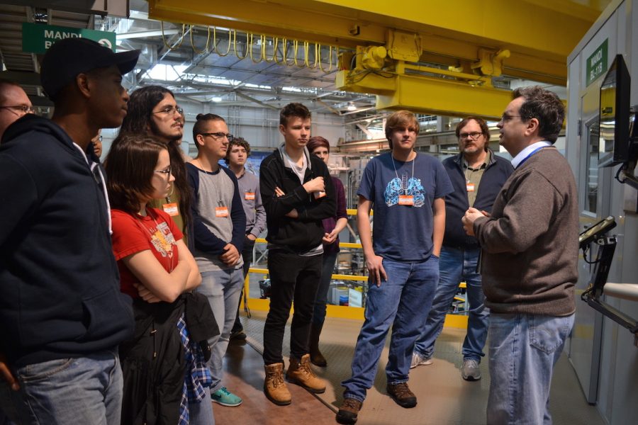 The Modern Physics class learns about what goes on behind the scenes at the Oak Ridge lab. 
