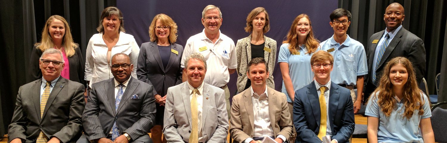 A panel of distinguished guests joined MSMS faculty and students at the opening convocation.
