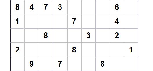 Try The Visions new sudoku puzzle