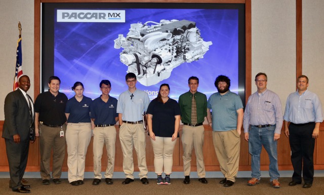 Members of Engineering Club and MSMS Engineering Advisory Board visited PACCAR earlier this week. 