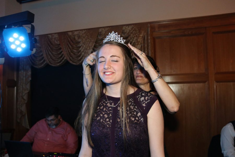 Rosie Andrews is crowned 2017 Prom Princess. Not only is she loved by her swim team, but shes loved by the student body as well.