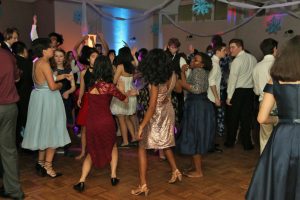 The students as they dance the night away at winter formal. 
