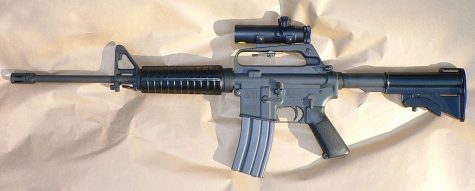 An AR-15, like the one pictured here, was used in last weeks Florida high school shooting.
