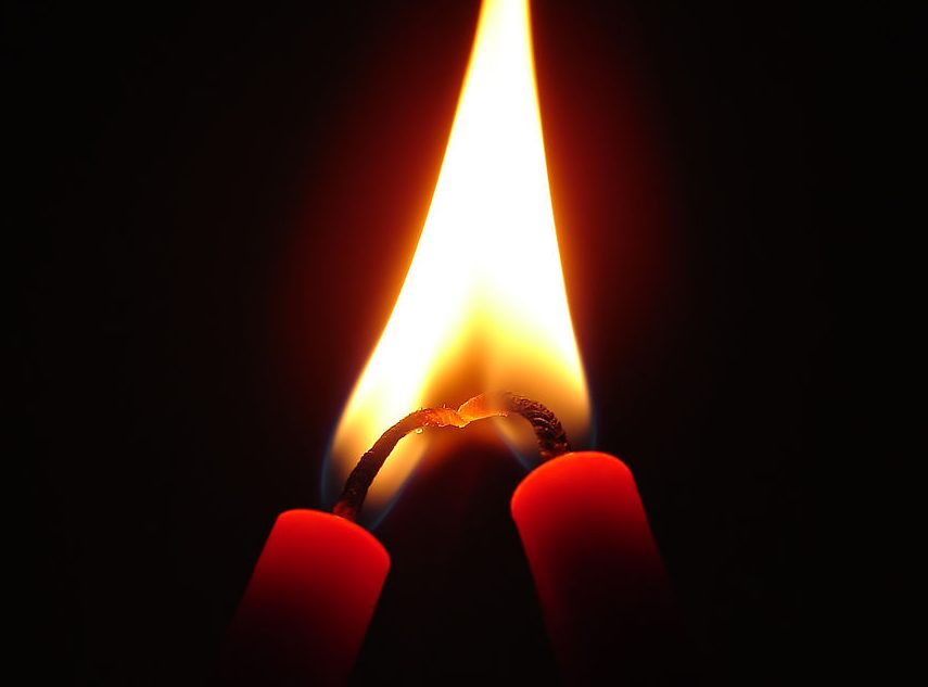During the ceremony, candles are lit to symbolize the four ideals of MSMS.
