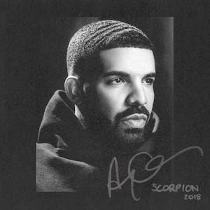 Pictured above is the album cover for Scopion, Drakes fifth studio album. 