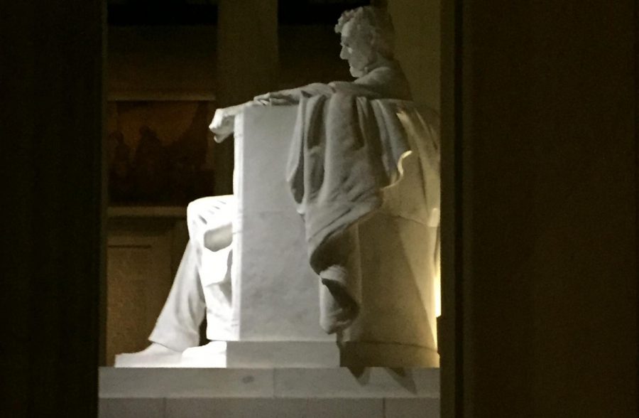 The Lincoln Memorial is supposed to stand as a monument to Americas triumph over racism - but has America really moved on?