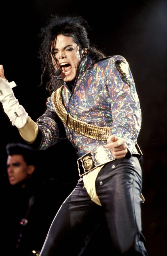 Michael Jackson during a - Michael Jackson King Of Pop