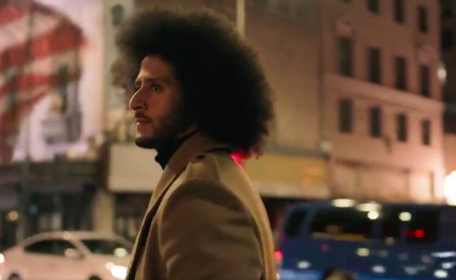 Kaepernick+narrating+Nike%27s+complete+2%3A06+Just+Do+It+commercial+that+first+aired+during+the+Atlanta+Falcons+and+Philadelphia+Eagles+match-up+on+Thursday+Night+Football+on+NBC.