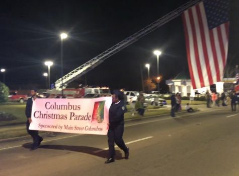 MSMS Students Attend Columbus Annual Christmas Parade
