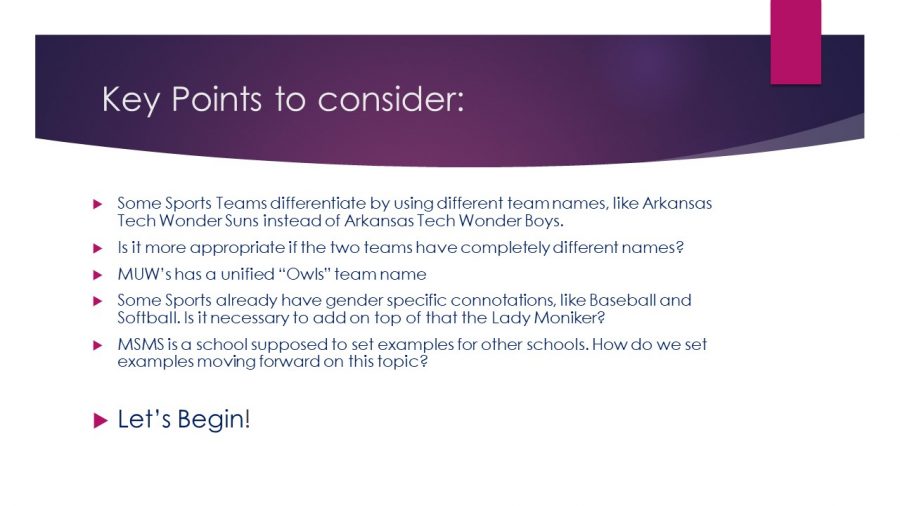 This was the PowerPoint presented to the students.