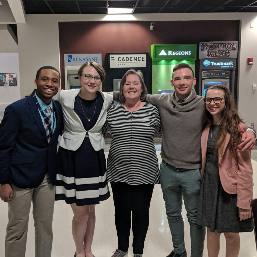 The MSMS Debate Team competed in the Cowbell Classic at MSU.