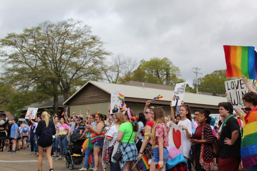 MSMS Represents at Starkville Pride Parade