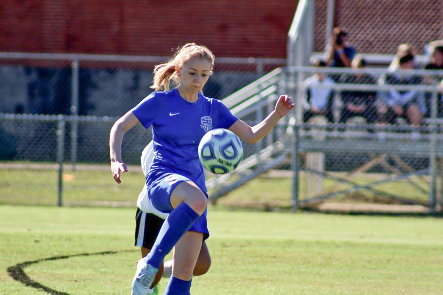 Taylor Willis started playing soccer when she was only four years old.