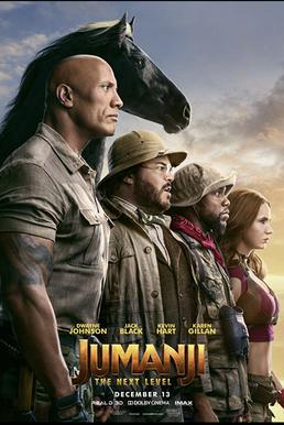 Jumanji: The Next Level was released on December 13, 2019.