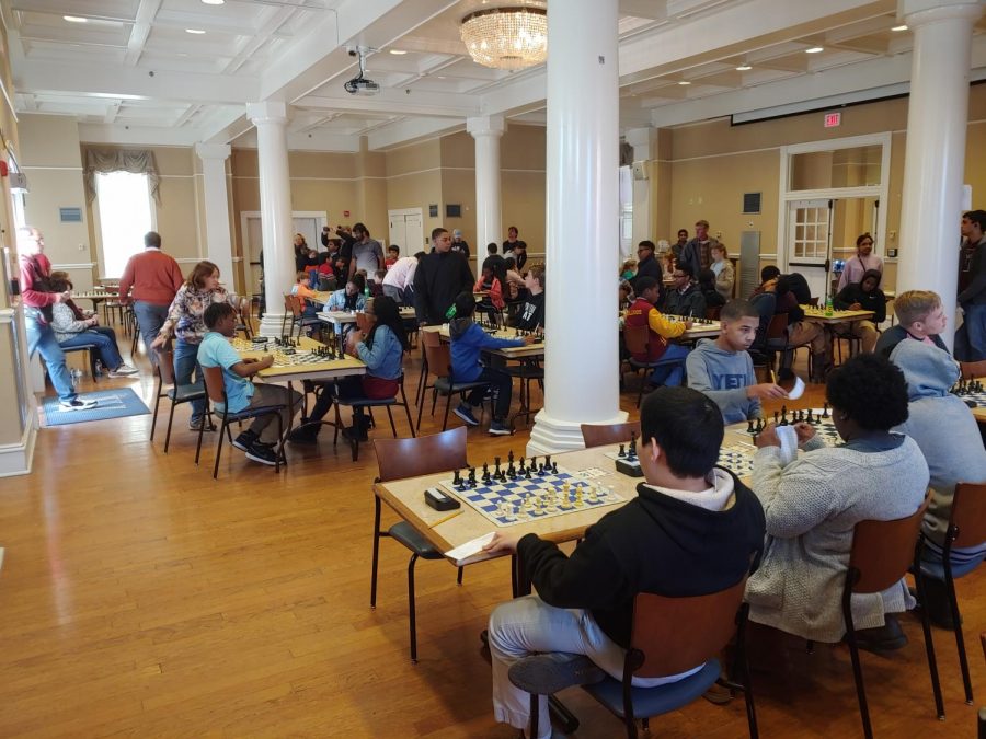 Students from all over Mississippi go head to head in the MSMS Scholastic Chess Tournament. 