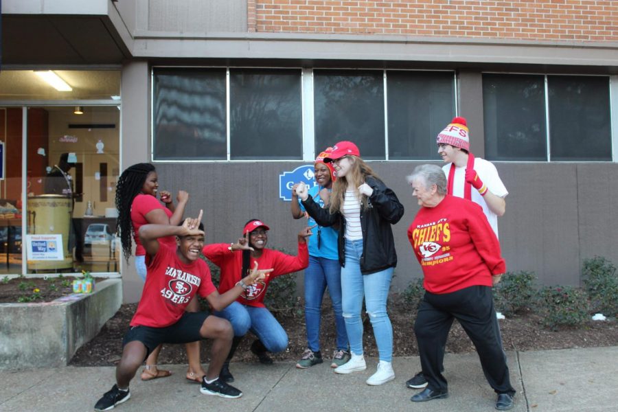 MSMS students and faculty dawn their favorite teams' garb as they vie for the national championship. 