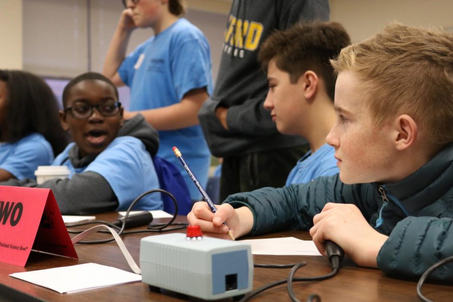 Middle school students from across the state competed in the competition. 