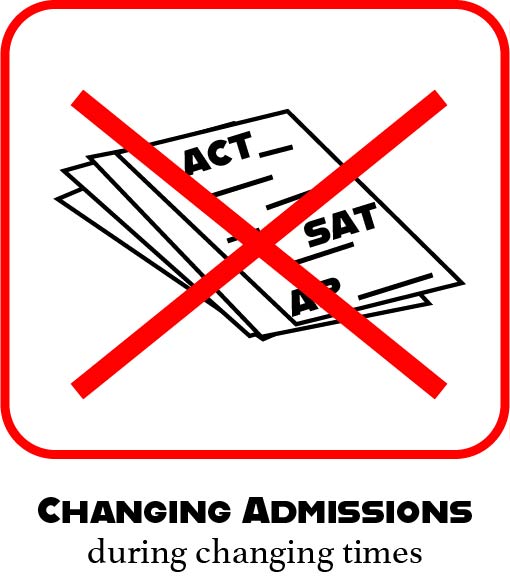 Colleges across the country reconsider and adjust their admission requirements for the class of 2021.