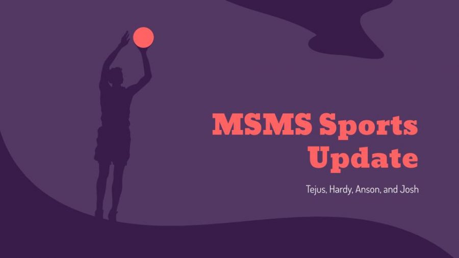 In this episode of MSMS Sports Update, Hardy Cooke, Tejus Kotikalapudi, Anson Gray, and Josh Bates discuss the US open, the current NBA season, and the upcoming sports season at MSMS.