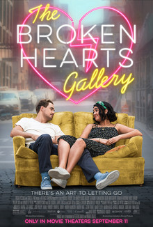 Produced by Selena Gomez, The Broken Hearts Gallery tells the story of a young girl who searches for love in New York City.