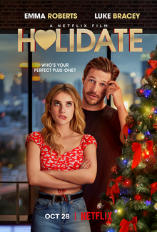 Released Oct. 28, Netflix starts off its wave of holiday movies early with Holidate.