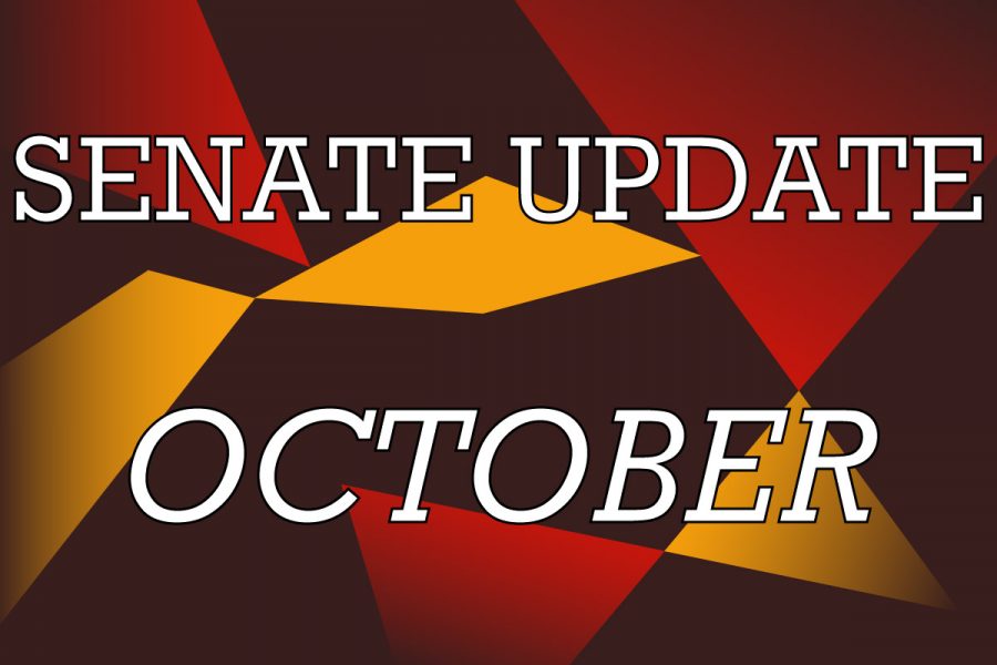 Since students are both on campus and doing virtual learning, this month's senate bills addressed topics for students in both settings.