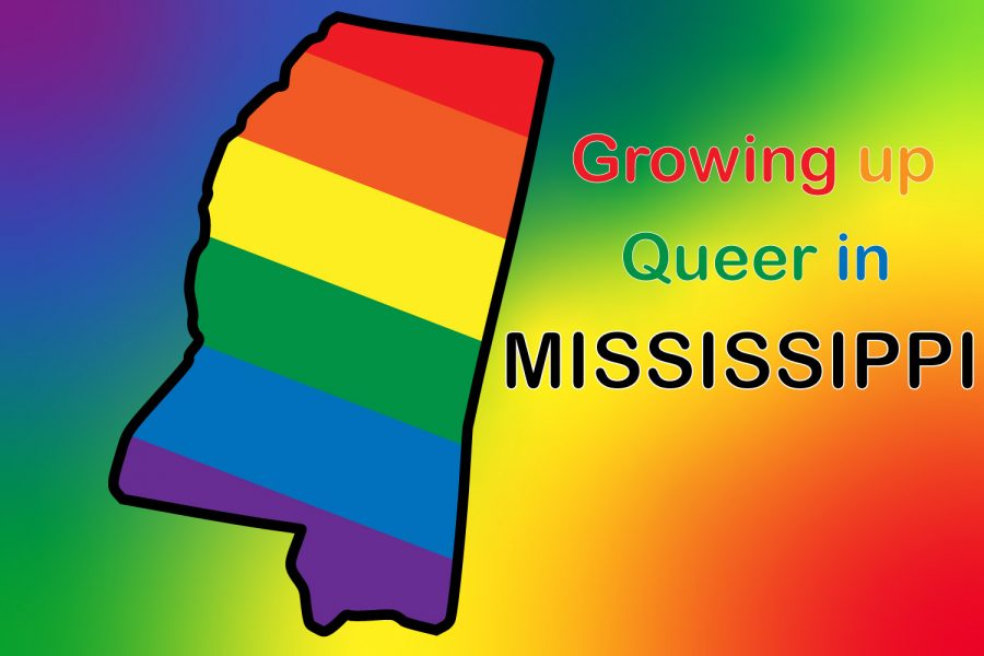 Senior Mabrie Woods grew up in Olive Branch, Mississippi. Mississippi has one of the lowest LGBTQ+ populations in America. 