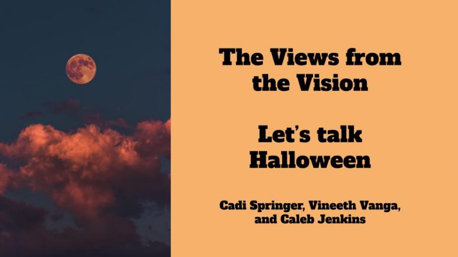 In this episode, Cadi, Vineeth, and Caleb discuss Halloween traditions at MSMS and fun stories from the past, as well as engage in a conversation around cultural appropriation.