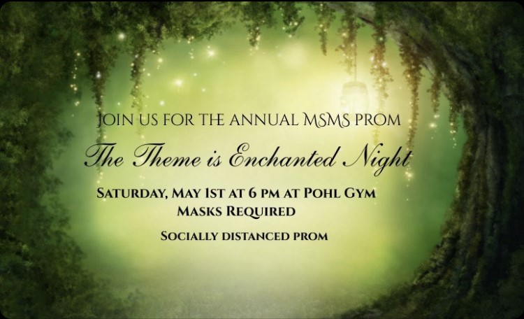 MSMSs socially distanced prom will look a bit different this year.