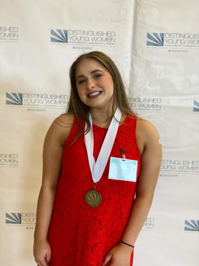 Cadi Pannell, MSMS senior, represents Lee County as a Distinguished Young Woman. 