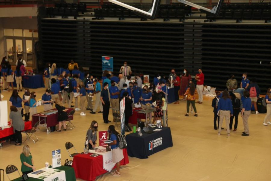 MSMS+and+local+high+schools+attend+the+annual+College+Fair.