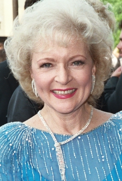 Betty White, an actress who died recently, pictured at the 1988 Emmy Awards.