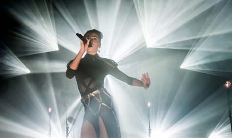 FKA Twigs started her musical career with an EP in 2012. She is pictured performing a concert in Berlin in 2015.
