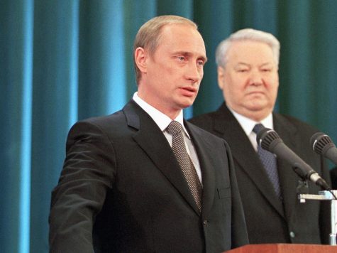 Vladimir Putin, the Russian president whose administration is threatening Ukraine (pictured in 2000).