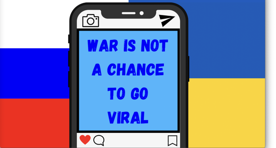 Through social media platforms, many users have been using the Russo-Ukrainian War to gain likes and follows.