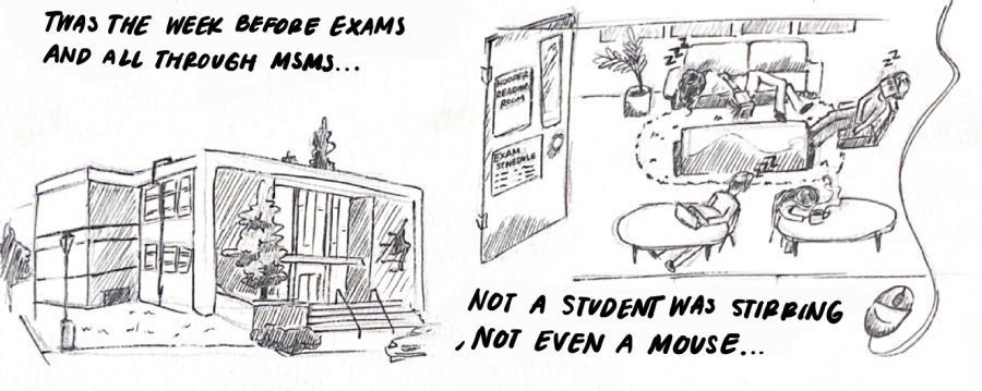 Cartoon: Exam Week