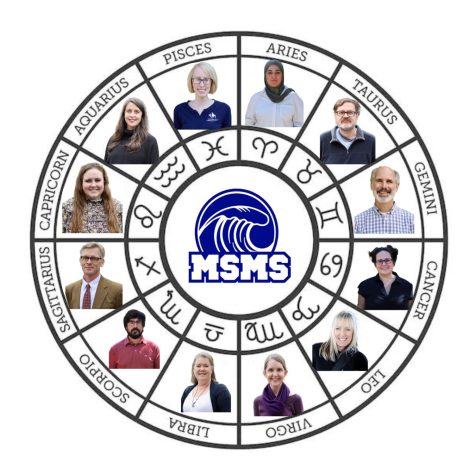 Twelve MSMS teachers particularly embody the characteristics of the unique zodiac signs, which are traditionally arranged on a zodiac wheel. Zodiac signs can reveal a lot about your personality.