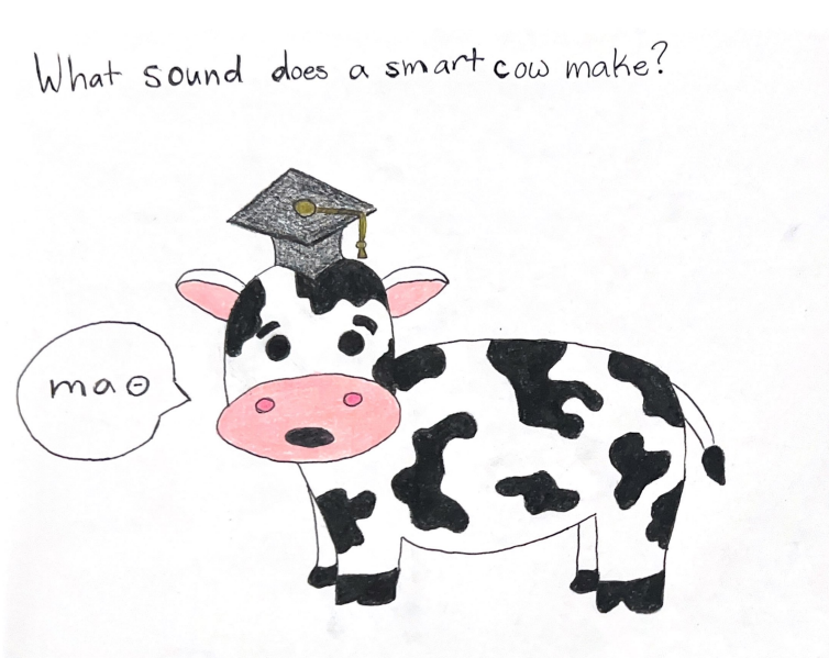 Gaines: What sound does a smart cow make?