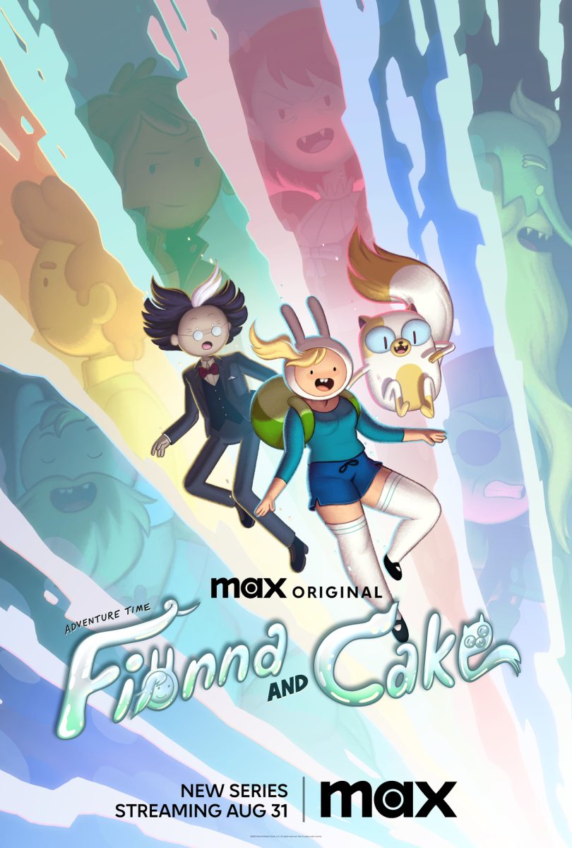 Fionna and Cake is a 10-episode, thought-provoking spin-off of Adventure Time which features new characters Fionna, a human, and Cake, a magical stretchy cat. 