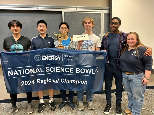 BREAKING: MSMS A places first at Mississippi Regional Science Bowl