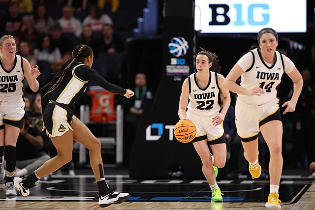 The 2023-2024 NCAA and WNBA seasons broke all-time records and shattered every viewership and attendance metric. This success was fueled by a skilled draft class and standout performances, including Caitlyn Clarks (center) record-breaking scoring.