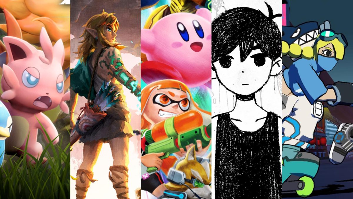 The top five games of the year include Palworld, Lethal League Blaze, Omori, The Legend of Zelda: Tears of the Kingdom and Super Smash Bros. Ultimate. These games were developed by Pocket Pair, Team Reptile, Omocat, Nintendo, Bandai Namco Studios and Sora, respectively.