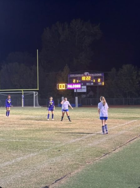 Frazer and Goen soccer teams draw in their opening match against Columbus High School on Nov. 5.